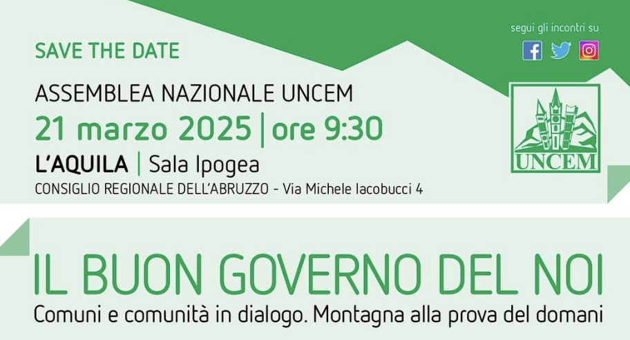 Assemblea Nazionale UNCEM